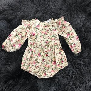 Floral onesie